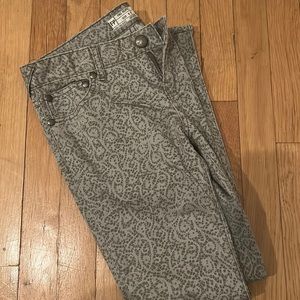 FREE PEOPLE Gray Jeans Size 26